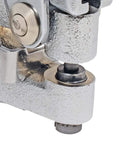 Close-up of Heavy Duty Sheet Metal Hand Punch Tool for Holes Up To Nine Thirty Second Inch, 14 Gauge Capacity showing die
