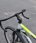 Drop Bar Bent Handlebar Aluminum Alloy 6061 T6 25.4mm And 31.8mm Clamp Compatible For Road Bike BMX And Fixed Gear Builds
