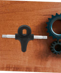 Beefed Up Roller Skate Base Plate Assembly Kit With Shock Absorbing Hardware for four wheel inline skating sturdy steel bracket