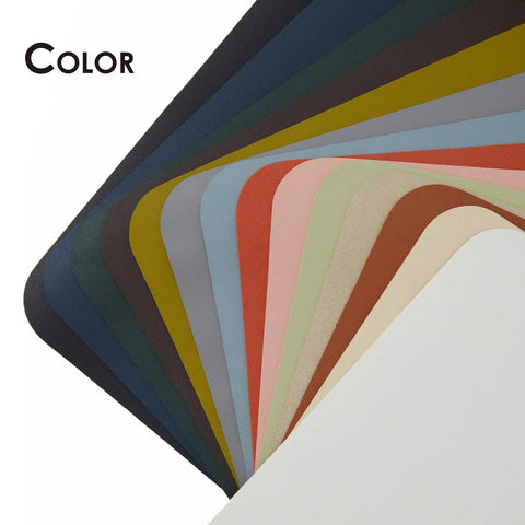 Various color options for Dual Sided Desk Mat With Eco Friendly Cork And PU Leather Surface For Office And Home Large 90 Cm By 43 Cm Desk Pad
