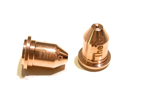Plasma Cutter Tip and Electrodes Kit for 40 Amp Harbor Freight Titanium 45 Models 56576 56811 56255 With 15 Tips And 15 Electrodes