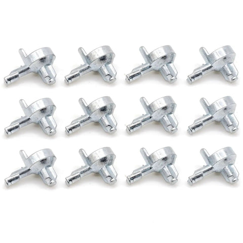 Rock Solid Hardware Kit For Billy Bookshelf Assembly Featuring Cam Locks premium zinc alloy cam locks set of 12.