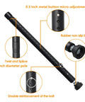 Sliding Door Security Bar Adjustable From 17 To 51 Inches Heavy Duty Interior Bar For Patio Doors And Windows Childproof Lock details