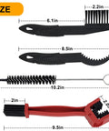 Dimensions and sizes of the Six Piece Bike Chain Cleaner Kit With Brushes and Tools for Mountain Bike Maintenance