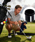 Golfer cleaning club with 14 Pack Golf Club Pro Grade Protection Tubes 34 Inch Length With 1.5 Inch And 1.25 Inch Inner Diameters