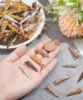 40 Pcs Bolo Tie Tips Set In 4 Colors, 1.4 Inch Long Brass End Caps, 9mm Bolo Tie Findings For DIY Crafts And Clothes Decor, Retro Western Style Dope Accessories Replacement Buckles.