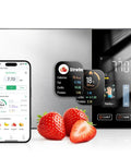 Smart Food Scale With Nutritional Calculator And App Sync For Accurate Calorie Fat Carbs And Protein Tracking Meal Prep