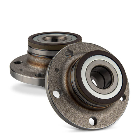 Pair Rear Wheel Bearing Hub Assembly For VW And Audi Vehicles Fits Jetta 2005 2018 Passat 2006 2010 Beetle 2012 2019 Tiguan 2009 2016 CC 2009 2017 Golf 2010 2015 GTI 2010 2014 Eos 2007 2016 TT Q3 5 Lug