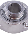 1 Inch Bore Two Bolt Flange Bearing For 1 Inch Shafts SUCFL205-16 UCFL205-16 MUCFL205-16, metallic two-bolt mount