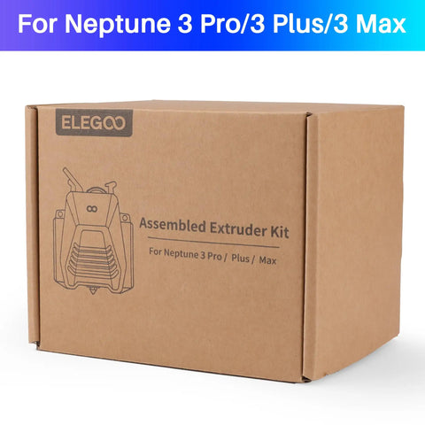 Fully Assembled Dual Gear Direct Drive Extruder For Neptune 3 Pro Plus Max 3D Printer Upgrade Quality Checked Smooth Filament Feed Slick Reliable Printing Parts Ready To Rock Right Out Of The Box