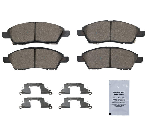 Front Ceramic Brake Pads Kit For Nissan Micra 2015 2017 And Versa 2012 2019 Versa Note 2014 2019 Four Piece Pad Set