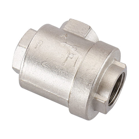 Two Way Pneumatic Quick Exhaust Valve 1/2 PT 19mm Inlet and Two Out Air Valve Brass Body with NBR Seal Wide Operating Range 0 to 70C