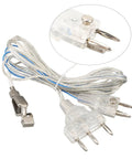 Fencing Body Wire For Saber Foil Epee, Stainless Steel Core Body Cord With Transparent Head
