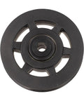 Set Of 4 Nylon Pulleys 94mm Bearing Pulley Wheels for cable machines in gym fitness equipment, durable nylon construction.