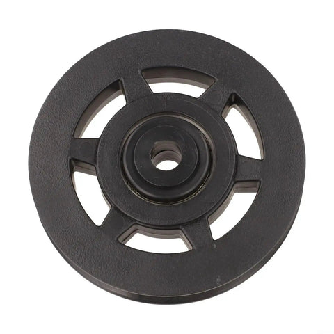 Set Of 4 Nylon Pulleys 94mm Bearing Pulley Wheels for cable machines in gym fitness equipment, durable nylon construction.