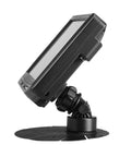 Badass Rugged 7 Inch Slick Capacitive Touchscreen Monitor angled view on mount, showcasing its durable design and usability.