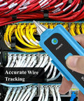 Pro Network Tool Kit For Cat6 Cat5e Cat5 With Pass Through RJ45 Crimp Tool Wire Tracker 110 88 Punchdown Tool Cat6 Pass