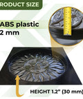 Sun Moon Garden Stone Stepping Mold For Concrete Diy Pathway Pavers Easy Cement Mold To Create Sun And Moon Stepping Stones