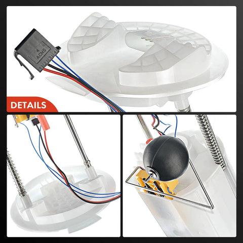 Electric Fuel Pump Module With Sending Unit Fits Chrysler 300 2005-2015 Dodge Challenger 2008-2015 Charger 2007-2015 Magnum 2005-2008 Replace 68102695AG SP7029M components close-up