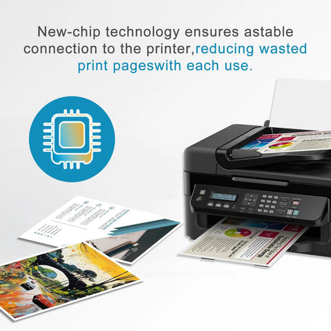 Printer using 61XL Ink Cartridge Replacement Black And Color All In One Pack for HP Envy, OfficeJet, DeskJet series