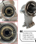 Close-up of Trimmer Gear Head Gearbox Replacement for Husqvarna 525R Series String Trimmers showing internal components