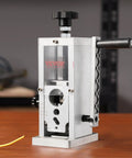 Manual Wire Stripping Machine For Copper 0.06-1.5 Inch Strips With Hand Crank Or Drill Powered Visible Depth Reference