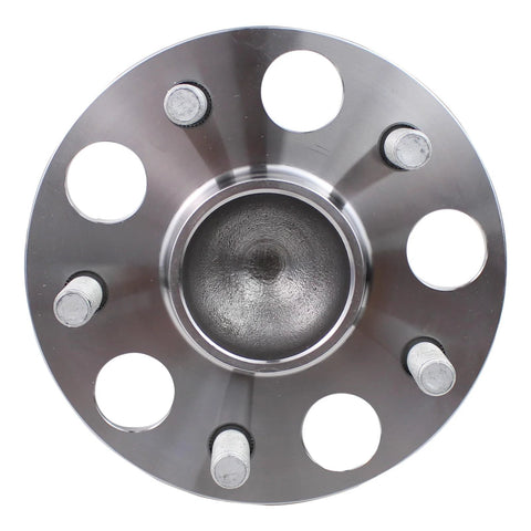 Front view of Beefy Rear Wheel Bearing Hub Assembly Compatible With Lexus ES250 ES300h ES350 UX300h Avalon Camry CHR RAV4 And RAV4 Prime Left Or Right Front Or Rear OEM Grade Replacement Quality