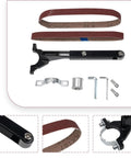 Badass Toolkit Transforms Your Model 100 Angle Grinder Into A Super Versatile Belt Sander Using This Nifty Sanding Belt Attachment and precision wrenches.