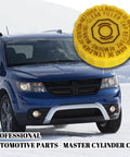 Brake Fluid Cap Replacement Master Cylinder Cap OEM 4683656AB with Chrysler SUV background