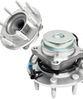 Two Pack Front Wheel Bearing Hub Assembly For Chevy Express 2500 3500 And GMC Savana 2500 3500 With ABS 8 Lug Replacement 515059