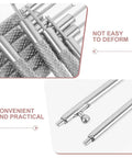 Detail of Pro Grade Stainless Steel Watch Band Pins And Spring Bars Repair Tool Kit 110pcs Universal Fit For Most Brands