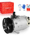 Heavy Duty AC Compressor With Clutch Fits Hyundai Elantra 2011 To 2013 1.8L And Kia Soul 2012 To 2013 2.0L with packaging.