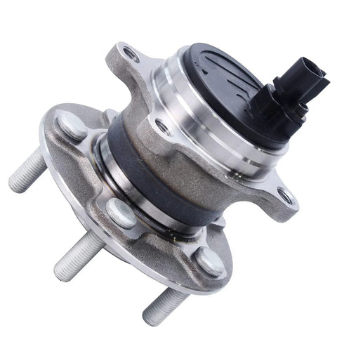 Close-up of the Rear Wheel Bearing Hubs Assembly Kit For Ford Focus 2012-2018 Without Active Park Assist, showing hub details.