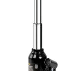 4 Ton Double Ram Hydraulic Car Bottle Jack For Auto Repair And Home Lifts With A Wide Lift Range From Six To Sixteen Inches Extension Screw Top Adjustable Before Pumping 8000 Lb Capacity Heavy Duty Black