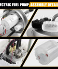E4123M Fuel Pump assembly details for Chevrolet Silverado 1500 and GMC Sierra 1500 2014-2018