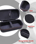 Durable EVA Case For FLIR TG165-X TG267 TG275 TG297 Thermal Cameras With Secure Belt Clip, semi-waterproof hard shell