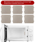 Six Pack Microwave Waveguide Covers Mica Sheets For Oven Protection Prevent Moisture And Grease Splash Shield Magnetron