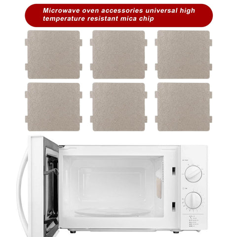 Six Pack Microwave Waveguide Covers Mica Sheets For Oven Protection Prevent Moisture And Grease Splash Shield Magnetron