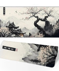 Ultra Smooth Large Mouse Pad Desk Mat for Gaming and Work, XL Extended Keyboard Mat, anime style design, 31.5 by 11.8 inches.