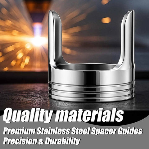 Double Pointed Plasma Torch Spacer Guide Compatible With IPT-45 IPT-60 PT60 Torches And More Replacement For 60432