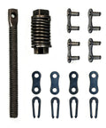 Plug And Play Tensioner Assembly With Bolt And Master Links For Chamberlain LiftMaster Garage Door Opener Spring Replacement Fits 41B4103 41C5141, kit includes bolt and links.
