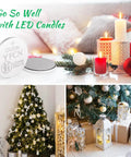 Top Shelf CR2016 3V Lithium Coin Cell Batteries 10 Count Pack on table with Christmas decorations and candles.
