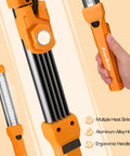 Lit 1000 Lumen LED Work Light With Rechargeable Design For Mechanics Dual Magnetic Bases And Hanging Hooks 4 Lighting Modes USB C Cable Perfect For Car Repair Home And Emergency Use