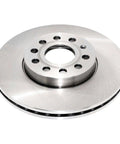 Front Vented Brake Rotor Pro Grade With Hub Centric Fit And Non Directional Swirl Finish, Heavy Duty Castings