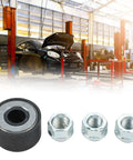 Grab This Tough Truck Wheel Stud Installer Kit For Quick And Easy Auto Repairs Featuring Solid Iron Build With Hex Nuts To Securely Pull New Bolts Home Using A Ratchet Or Impact Wrench Without Yanking The Hub Apart On Your Ride. M12 M14 iron kit with hex nuts for wheel stud replacement