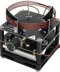 DIY Plasma Ring Kit Light Up Ring With 360 Degree Halo Plasma Discharge, compact kit displaying electromagnetic phenomena.