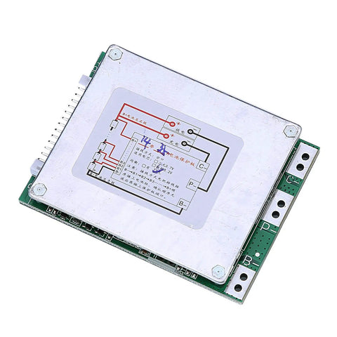 Street Tested 5 Pack 14S 52V 35A Lithium Battery Protection Board With Smart Balancing Pcb Circuit Plug And Play Kit showing PCB design.