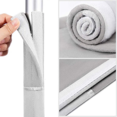 Refrigerator Door Handle Covers Set Of 4 Washable And Fade Resistant Keeps Handles Clean From Smudges Drips Oil And Food Stains Gray