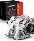 Alternator Replacement For Dodge Dakota 2.5L 1999 2000 And Jeep Cherokee TJ Wrangler 2.5L 4.0L 1999 2000 12V 117A Six Groove Pulley