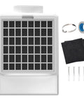3 In 1 Indoor Dryer Vent Kit With Stainless Steel Pre Filter Screen And High Temp Polyester Filter For Indoor Use White